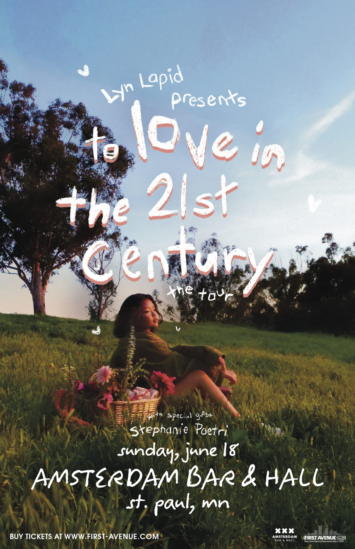 First Avenue presents…Lyn Lapid to love in the 21st century tour with